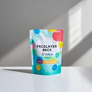 Bolsa Personalizada de Grado Alimenticio con Sello Cuádruple, Fondo Plano, Cierre Vertical, para Empacar Snacks, Brownies, Galletas y Bizcochos - Product Image 3