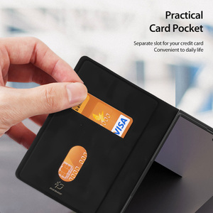 เคสโทรศัพท์แบบพับได้สำหรับ Z Fold 8 พร้อมช่องใส่บัตรในตัวและขาตั้งแบบพับได้ - Product Image 2