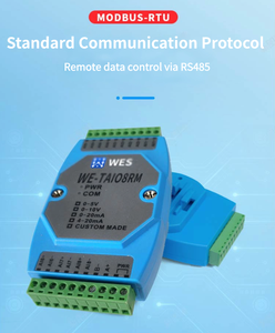 2500V Cách ly độ chính xác 0.2% modbus <span class=keywords><strong>rtu</strong></span> 8CH ai Transmitter RF Thu Phát cho SCADA hệ thống 0V-5V/4-20mA modbus <span class=keywords><strong>rtu</strong></span> 8CH ai - Product Image 4