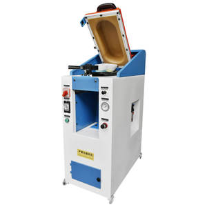 Schuh herstellung Maschinen presse Luftdruck Handbuch Single Station Sohlen pressen Befestigungs maschine - Product Image 2