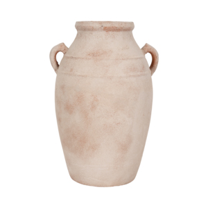 Vaso decorativo in terracotta con manici per soggiorno, camera da letto, ufficio e decorazioni per la casa - Product Image 1