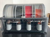 Sistem Pengumpan Filamen Otomatis Bamboo Lab AMS 2 Pro/AMS, Pengering Multi Warna Multi Material Cerdas untuk Printer 3D A1 X1 P2 H2D