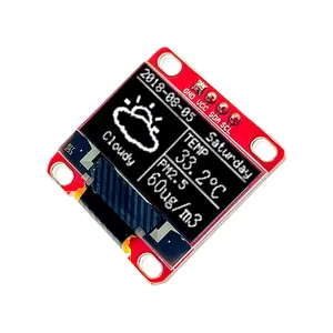 Améliorez vos projets MCU avec l'écran OLED SSD1306 Module de communication IIC de 0.96 pouces SPI-Optimiser l'expérience