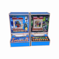 Machine de jeu d'arcade classique à monnayeur pour comptoir, avec prise en charge des langues espagnole et japonaise, conception multifonction durable