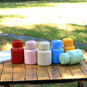260ml Pocket Size Mini Portable Vacuum <b>Water</b> <b>Bottle</b> 316 Liner 201 Outer Shell Glossy <b>Small</b> Stainless Steel Travel Tumbler - Product Image 1