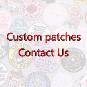 Patchs brodés thermocollants Mountains Alien Outdoor pour vêtements, patchs personnalisés, appliques, badges de haute qualité - Product Image 3