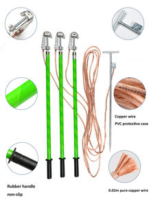 מתח גבוה קו כדור הארץ מכשיר אוזניים זמני קבע 135kva - Product Image 2