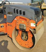 Compacteur routier HAMM HD13VT d'occasion, largeur de travail 1300 mm, pour la construction municipale d'asphalte