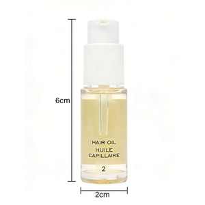 Aceite para el cabello de 13 ml, ligero y multiusos, con aceite de borraja para cabello rizado, lacio y dañado, nutritivo, que realza el brillo e hidrata. - Product Image 2