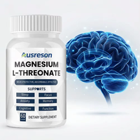 OEM Magnésium L-Thréonate Prix 2000mg 144mg Compléments pour le sommeil Fonction cognitive mémoire Capsules de Magnésium L-Thréonate pour le cerveau