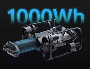 Drone sous-marin d'exploration, caméra sous-marine avec télécommande, vidéo 4K et caméra de sécurité, alliage, profondeur 100-300 m - Product Image 6