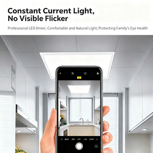 Thiết kế hiện đại treo gắn phẳng bảng điều chỉnh ánh sáng 80 Wát Extra-kích thước lớn 600*1200 hình chữ nhật khung nhôm <span class=keywords><strong>LED</strong></span> bảng điều chỉnh ánh sáng - Product Image 6