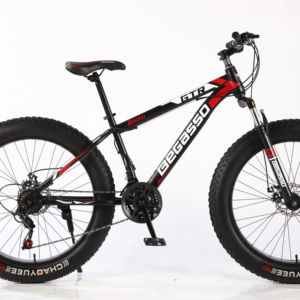 Bicicleta de Montaña con Frenos de Disco de 24 y 26 Pulgadas, con Ruedas de Aleación de Aluminio, 21 Velocidades, Bicicleta de Carreras Apta para Adultos - Product Image 1