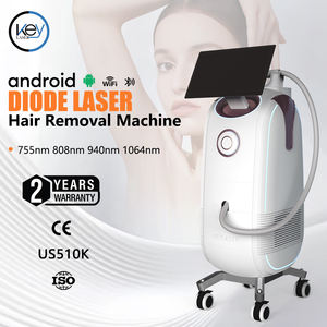 Machine d'épilation au <span class=keywords><strong>laser</strong></span> diode de haute qualité USFDA 510K 4 ondes 755 940 1064 808nm pour une épilation permanente - Product Image 1