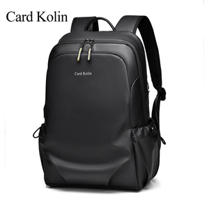 Card Kolin Men's Backpack Large Capacity Laptop <b>Bag</b> Unisex Solid Color Travel Backpack With <b>Computer</b> Interlayer - Product Image 1