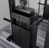 Máquina Smith de Alta Calidad para Gimnasio, Equipo de Fitness, Jaula de Potencia, Estructura de Poleas, Rack para Sentadillas en Casa, Entrenador Integral Multifuncional