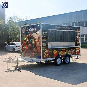 CAMPTRL Nouvelle remorque chariot à hot-dogs, camion de restauration mobile, bar de concession, fourgon de restauration pour glaces et burgers - Product Image 2