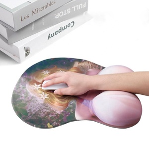 Chất Lượng Cao Thấp Moq Tùy Chỉnh 3D Kích Thước Lớn 1Kg 2Kg Nhật Bản Sexy Ngực Lớn Chuột <span class=keywords><strong>Pad</strong></span> Với Logo - Product Image 2