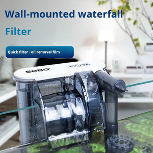 Moderne Milieuvriendelijke Kleine Indoor Fish Tank Rechthoek Plastic Hangende Filterpomp Waterspons Hang Back Accessoires Aquaria - Product Image 5