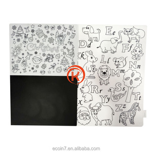 Alfabeto de Silicona para Niños, Almohadilla de Pintura de Grado Alimenticio Lavable, Tamaño Mediano Bajo, MOQ, Regalo de Navidad, Eco con Logotipo de Marca, 30X20cm - Product Image 6