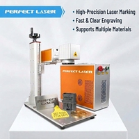 Machine de marquage laser à fibre pour la gravure de logos sur bijoux en métal, bagues et tuyaux, avec accessoire rotatif en option