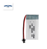 Batterie au lithium pour modèle d'avion 972037 25C 600mAh 500mAh, batterie rechargeable pour drone à haut débit, batterie de poche électrique