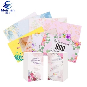 Cartes postales personnalisées Meishan, impression sérigraphique sur papier offset, carton duplex - Beau livre de cartes postales - Product Image 1