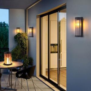 Lampe solaire murale extérieure étanche pour cour, villa, portail, pilier, mur extérieur, balcon, <span class=keywords><strong>terrasse</strong></span>, jardin, allée - Product Image 4