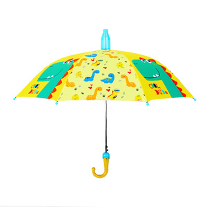 <span class=keywords><strong>Parapluie</strong></span> Enfant Mignon Dessin Animé avec Housse Imperméable Motif <span class=keywords><strong>Dinosaure</strong></span> Chat Girafe Poignée 3D Crème Glacée Pare-Soleil Anti-Pluie Garçon École - Product Image 1