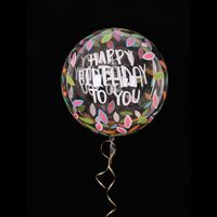 Globos Bobo Transparentes Impresos de 20 Pulgadas al por Mayor, Globos de Burbuja Transparentes para Regalos, Decoraciones para Fiestas de Cumpleaños