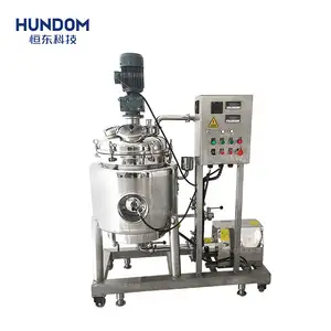 HUNDOM Customized Mixing Equipment Food Grade Stainless Steel Electric Heating Mixing Tank For Syrup