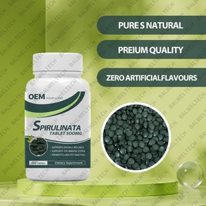 Comprimés de spiruline 500 mg à marque privée OEM avec chlorophylle, protéine végétale, superaliment, nutrition quotidienne pour adultes actifs - Product Image 4