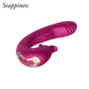 7 Frequentie Zuigen Likken Clitoris Stimulatie G-spot Seksspeeltjes 10 Frequentie Kloppen Massage Paar Masturbator Vagina Vibrator - Product Image 6