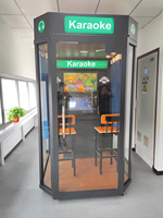 Self Service Stand Ktv sans pilote Mini karaoké Spectacle de musique Chantez Salle de chant Salle de chant Salle de chant Hors ligne Système de karaoké
