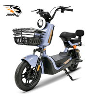 Bicicleta Eléctrica Urbana para Diversas Ocasiones, Bicicleta de Moda con Motor en la Rueda Trasera, Bicicleta Eléctrica de Una Velocidad, Cuadro de Acero al Carbono Digital Inteligente