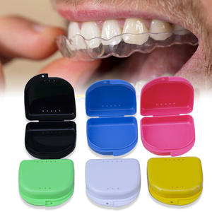 Étui portable en silicone personnalisable pour protège-dents de boxe et d'arts martiaux, étui pour appareil orthodontique - Product Image 4