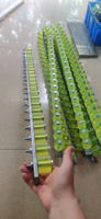 Machine portable de polissage et de meulage des bords de verre, taille personnalisable, roues à rouleaux, pour magasins de matériaux de construction, ingénieurs disponibles