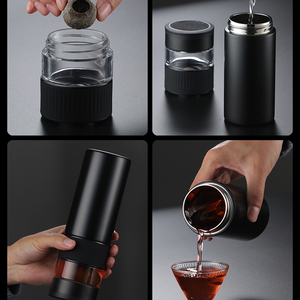 <span class=keywords><strong>2022</strong></span> Offre Spéciale Led Affichage de La Température Intelligent Bouteille D'eau 356ml et 127ml En Acier inoxydable Fiole À Vide Avec Boule À Thé - Product Image 4