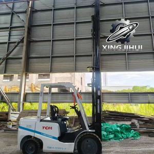 Chariot élévateur TCM FD35T3C 3 tonnes, chariot élévateur d'occasion, Japon, moteur Isuzu C240, machine d'occasion, chariot élévateur à essence, 6000 mm, 3500 kg - Product Image 6