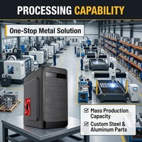 Komputer Desktop Vertikal Langsung, Kotak Komponen PC, Kotak Kantor, Kabinet Komputer, Casing ATX, Casing CPU, Mouse PC
