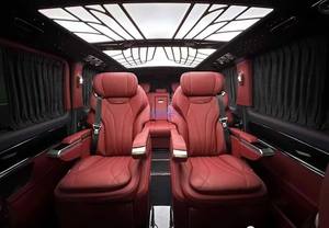 360 °   Asientos Giratorios de Cuero de Lujo Estilo Avión para Conversión de Furgonetas, Modelo Giratorio Cómodo Estilo Avión para <span class=keywords><strong>Vito</strong></span> Alphard - Product Image 3