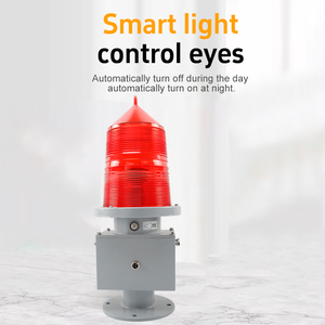 STGZ-155LED ปล่องไฟสูงอาคารสูงพลังงานแสงอาทิตย์ไฟกระพริบนำทางสำหรับสนามบิน - Product Image 6