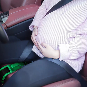 Ajusteur de ceinture de sécurité de voiture en acier pour les mamans enceintes Conduite confortable et sûre avec boucle de ceinture de sécurité du ventre Accessoires de voiture de maternité - Product Image 6