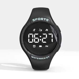 Hot Sell Round No APP Schritt zähler Kalorien zähler Sport Armband LED Sport uhr - Product Image 1