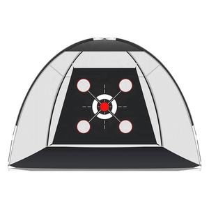 Filet d'entraînement de golf en plastique, facile à démonter, avec tige de swing, cible à quatre trous en tissu, herbe artificielle EVA blanche - Product Image 6