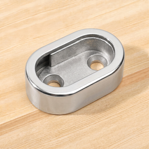 Support de tringle de penderie en alliage d'aluminium, fixation murale épaissie non amovible, design moderne et simple, accessoire pour porte-vêtements - Product Image 1