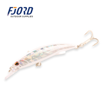 Nouveau produit FJORD – Les meilleures leurres de pêche artificiels 90mm 50g – Leurre minnow coulant – Leurre minnow dur OEM pour la pêche