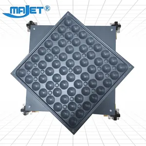 Majet sever房间地板热卖全钢防静电凸起检修地板st14钢可调凸起地板基座
