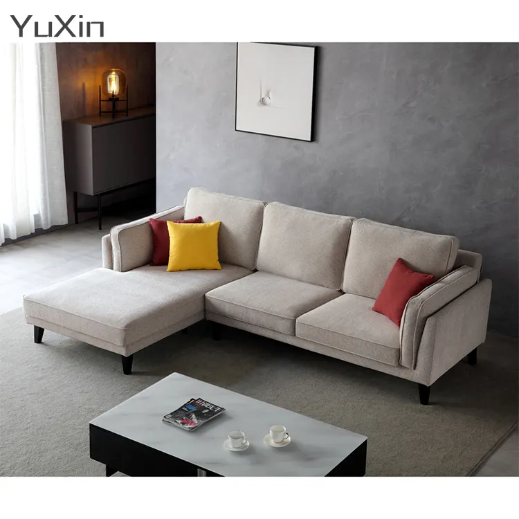 Canapé en tissu, Sofa de salon, de haute qualité moderne, Design de luxe