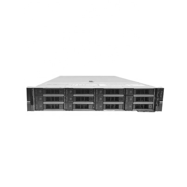 High Quality R740xd Rack Server 2U Xeon Silver 4114 2.2GHz 2666MT/s DDR4 12x3.5/24x2.5 RAID 0/1/10/5 Windows Server 2016 Stock